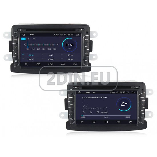 RENAULT CAPTUR - МУЛТИМЕДИЯ / Навигация Android DVD